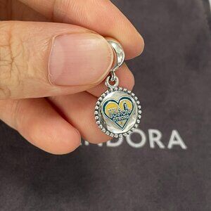 Pandora Boston Strong Dangle Charm Travel Pendant